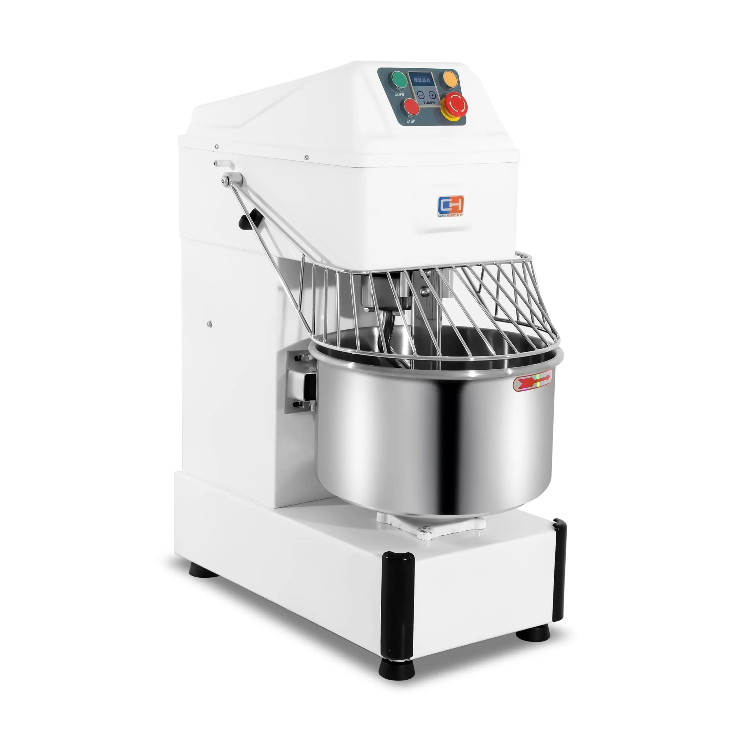 Amasadoras de Gancho Espiral con Cuba Cabezal Fijo 2 Velocidades Línea PEKÍN HSB CLIMAHOSTELERÍA