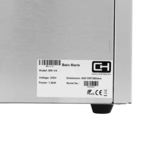 Baños María con Cubetas GN1 Línea PEKÍN BM-1 CLIMAHOSTELERÍA