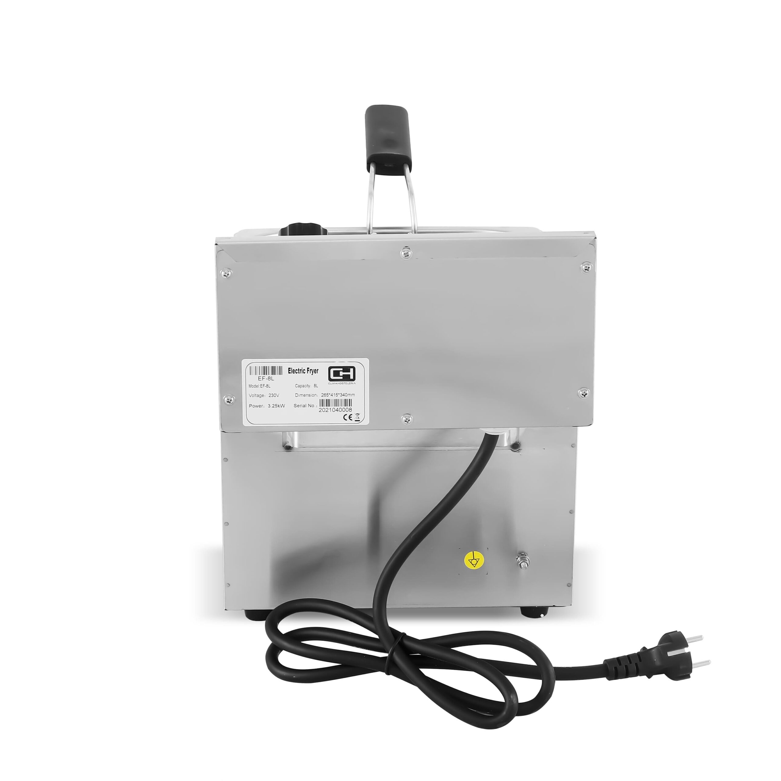 Freidora Eléctrica Sin Grifo de Vaciado Línea PEKÍN EF-L-SIMPLE CLIMAHOSTELERÍA