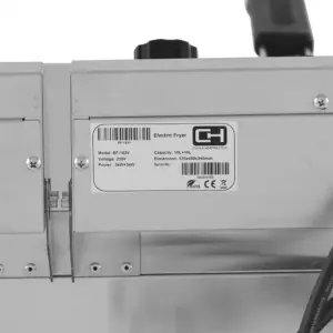 Freidora Eléctrica con Grifo de Vaciado Línea PEKÍN EF-1V CLIMAHOSTELERÍA