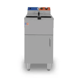 Freidora Eléctrica con Mueble 12 Litros Línea PEKÍN EF-161VC CLIMAHOSTELERÍA
