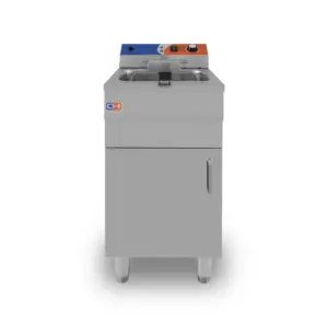Freidora Eléctrica con Mueble 12 Litros Línea PEKÍN EF-161VC CLIMAHOSTELERÍA