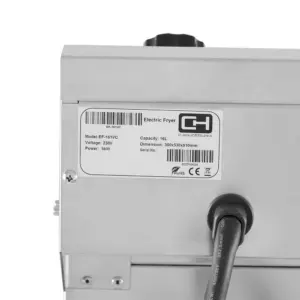 Freidora Eléctrica con Mueble 12 Litros Línea PEKÍN EF-161VC CLIMAHOSTELERÍA
