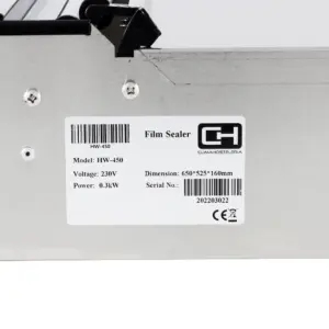 Envolvedora de Film Bobina 450 mm de 470x600x130h mm IWM-450