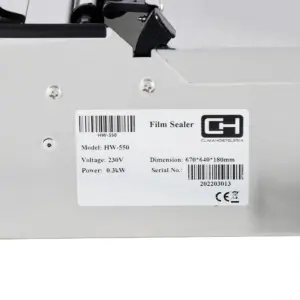 Envolvedora de Film Bobina 550 mm de 570x600x130h mm IWM-550