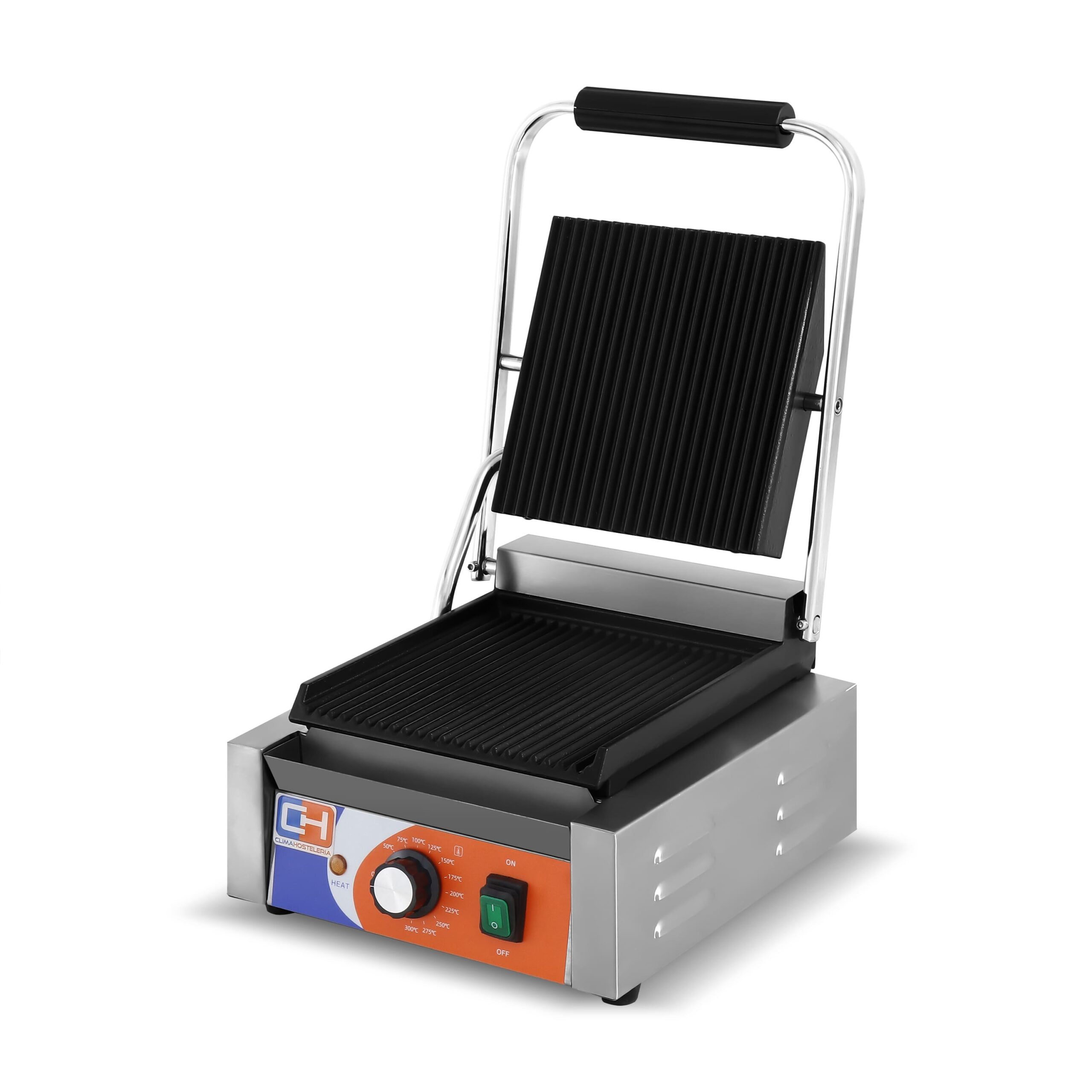 Plancha Grill Eléctrica de 305x365x210mm Línea PEKÍN PG-811 CLIMAHOSTELERÍA
