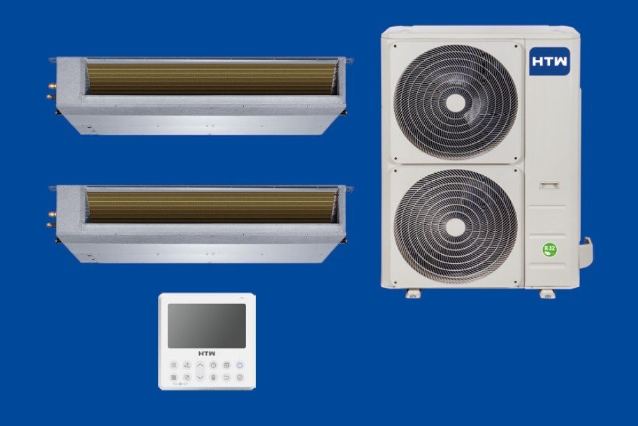 Twin  Conductos Aire Acondicionado 12000 Frigorías Serie ADMIRA con Wifi HTW
