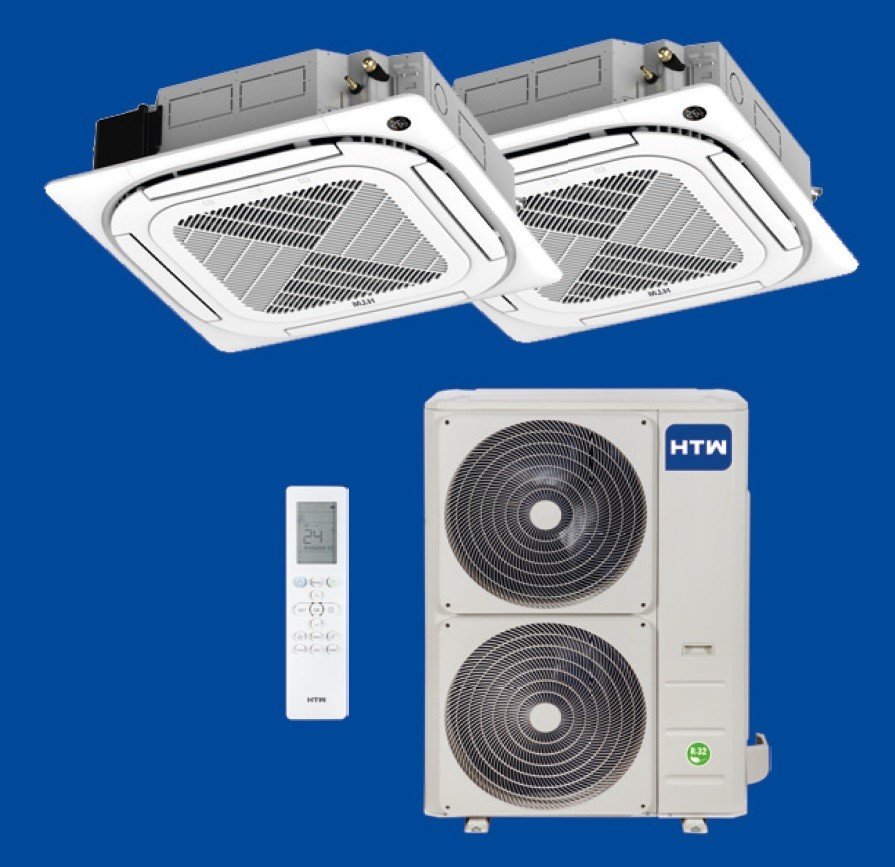 Twin Cassette Aire Acondicionado 14000 Frigorías Serie ADMIRA HTW