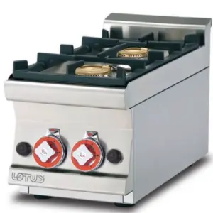 COCINA A GAS 2 FUEGOS MAGICLOTUS 60 PCT-63G LOTUS (OUTLET)