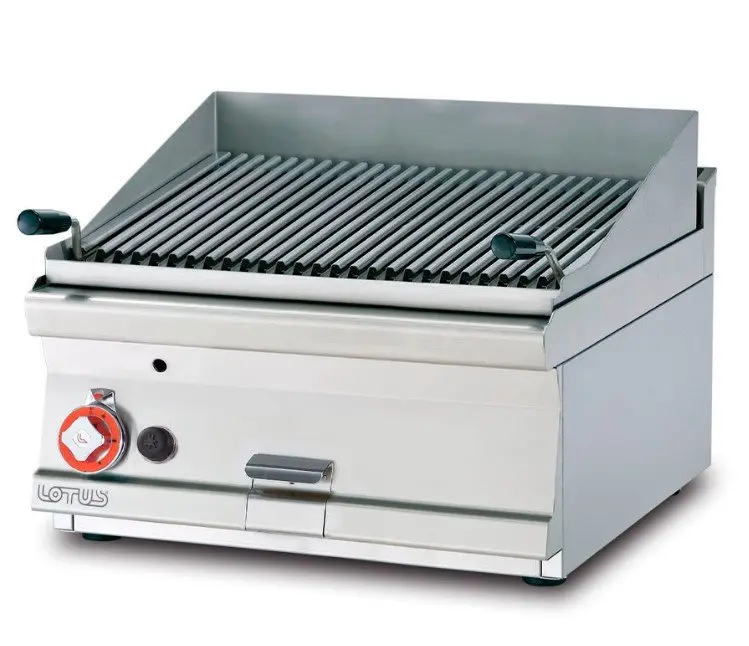 PARRILLA A GAS PIEDRA LÁVICA INOX CWT-66G-OUT-T1(OUTLET)