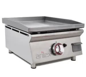 Plancha a gas Profesional de 40 cm en acero laminado de 6 mm 40PGLN