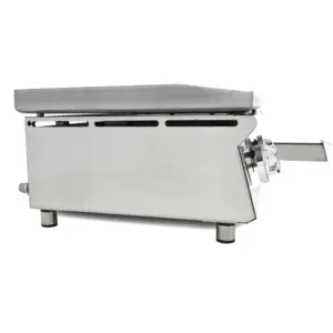 Plancha A Gas 60 Cm ARILEX En Acero Laminado De 6 Mm 60PGLN