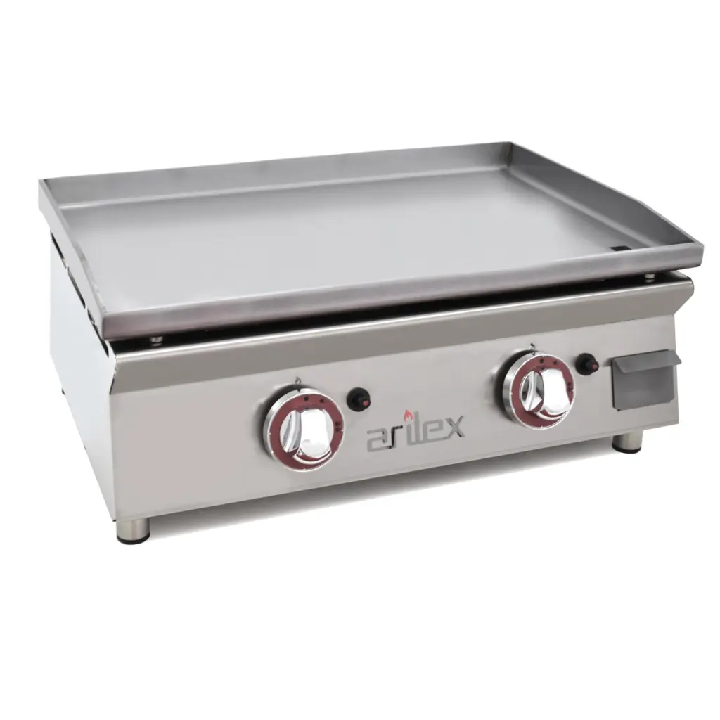 Plancha A Gas 60 Cm ARILEX En Acero Laminado De 6 Mm 60PGLN
