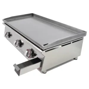 Plancha A Gas 80 Cm ARILEX En Acero Laminado De 6 Mm 80PGLN