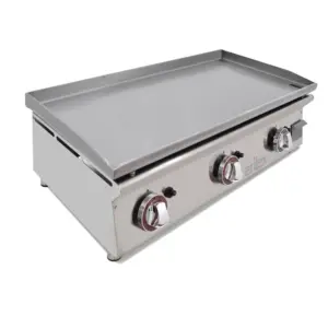 Plancha A Gas 80 Cm ARILEX En Acero Laminado De 6 Mm 80PGLN