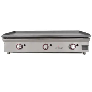 Plancha A Gas 100 Cm ARILEX En Acero Laminado De 6 Mm 100PGLN