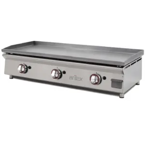 Plancha A Gas 100 Cm ARILEX En Acero Laminado De 6 Mm 100PGLN
