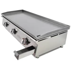 Plancha A Gas 100 Cm ARILEX En Acero Laminado De 6 Mm 100PGLN