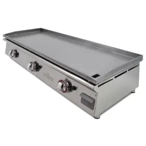 Plancha A Gas 100 Cm ARILEX En Acero Laminado De 6 Mm 100PGLN
