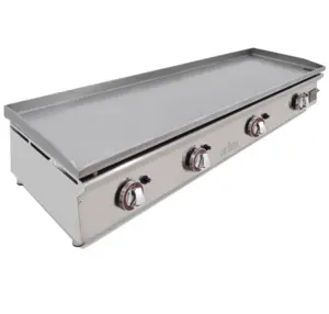Plancha A Gas 120 Cm ARILEX En Acero Laminado De 6 Mm 120PGLN