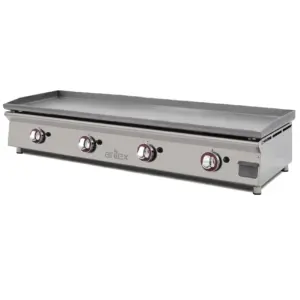 Plancha A Gas 120 Cm ARILEX En Acero Laminado De 6 Mm 120PGLN