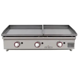 Plancha A Gas ARILEX Serie DUO (60 Laminado + 40 Laminado) 6040PGLLN