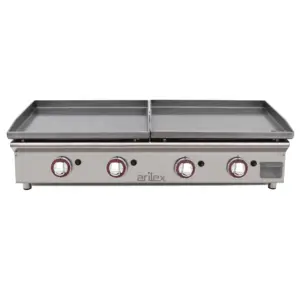 Plancha A Gas ARILEX Serie DUO (60 Laminado + 60 Laminado) 6060PGLLN