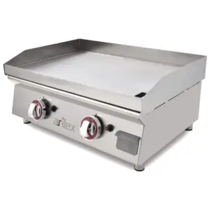 Plancha A Gas 60 Cm ARILEX En Acero Rectificado De 15 Mm 60PGRN