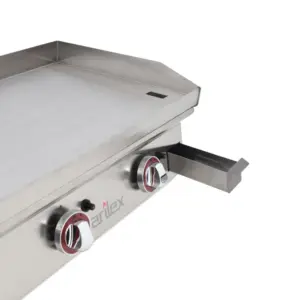 Plancha A Gas 60 Cm ARILEX En Acero Rectificado De 15 Mm 60PGRN