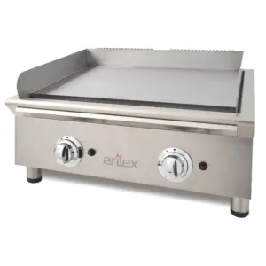Frytops A Gas 70 Cm ARILEX Acero Rectificado De 15 Mm Línea 600 70FRYGRN