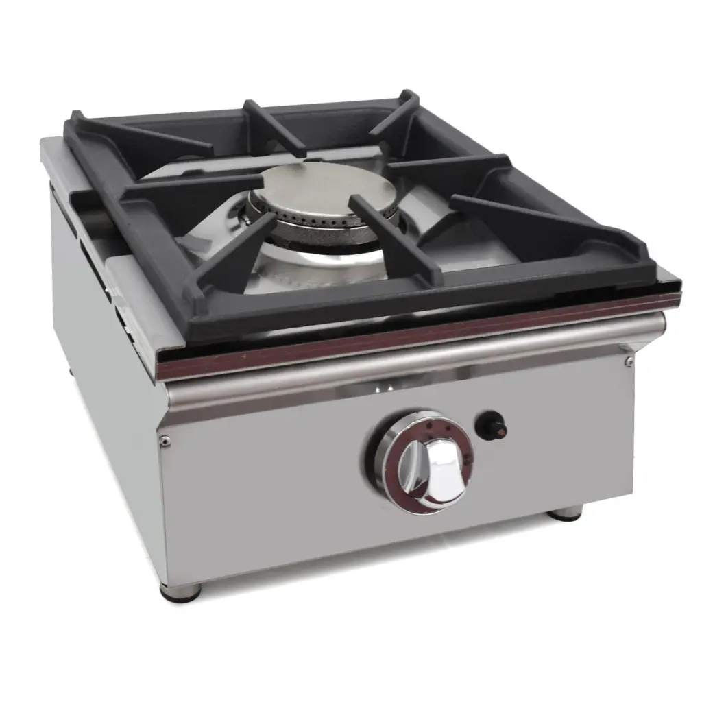 Cocina A Gas Sobremostrador ARILEX De1 Fuego De 5,8 Kw 40CGN