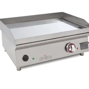 Plancha Eléctrica 60 Cm ARILEX En Acero De 15 Mm Con Baño De Cromo 60PECN