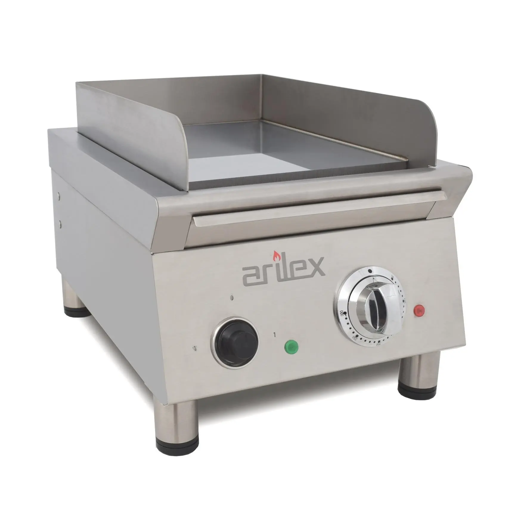 Frytops Eléctrico 40 Cm ARILEX Acero Rectificado De 15 Mm Línea 600 40FRYERN