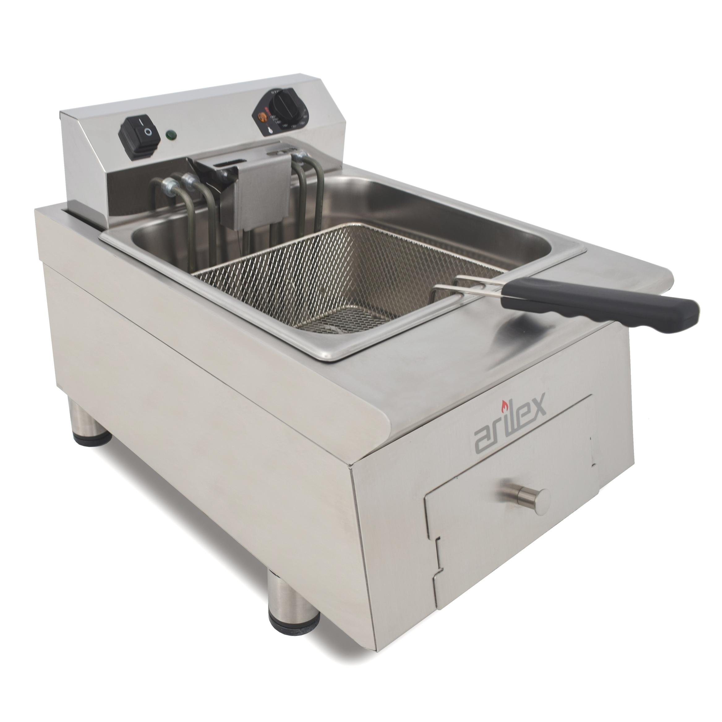 Freidora Eléctrica 12 Litros 4,5 Kw Monofásica Línea 600 40FRE12G