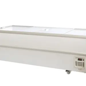 Isla De Congelación Supermercado 2500XX905X800H MM Línea OPORTO IL-2500