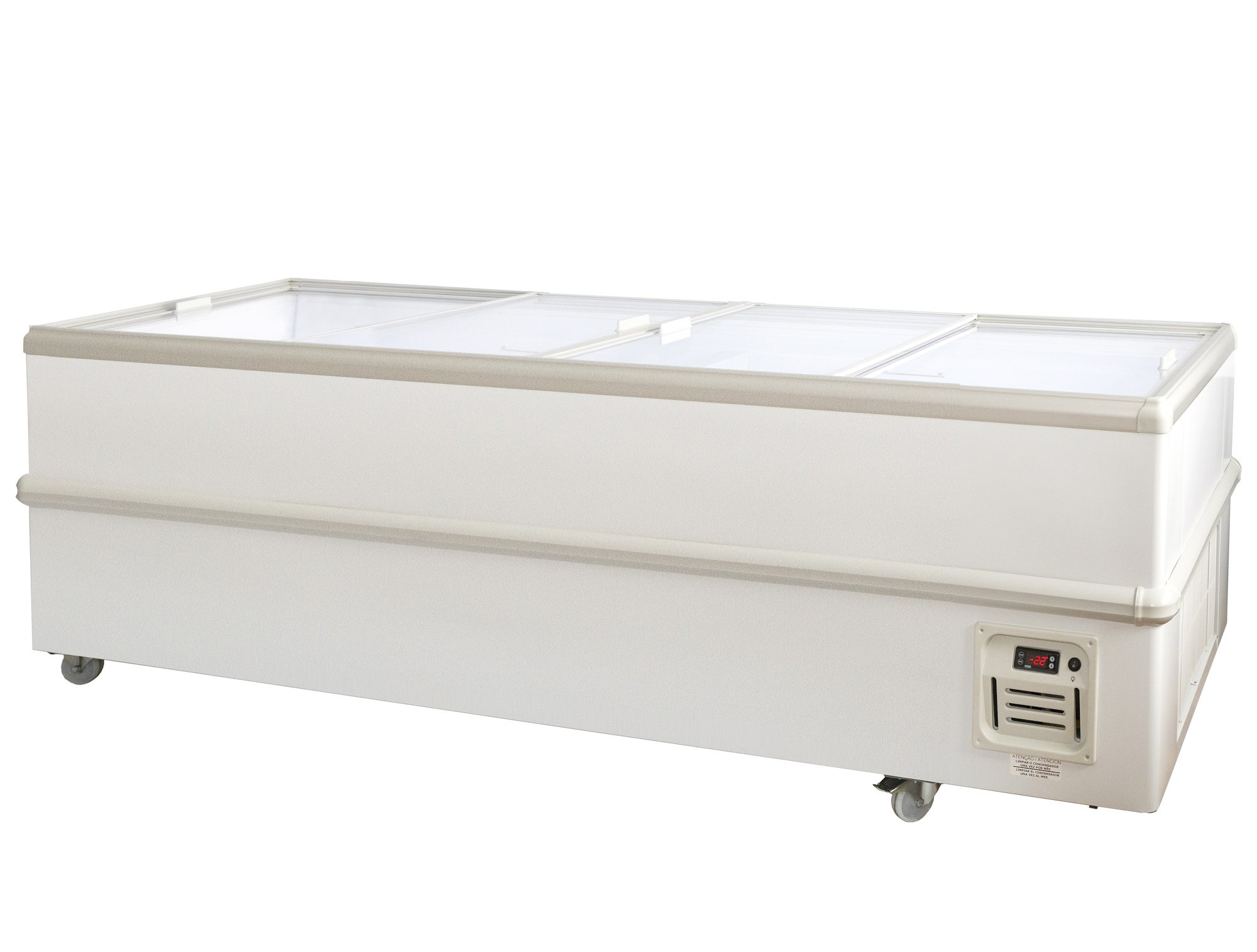 Isla De Congelación Supermercado 2500XX905X800H MM Línea OPORTO IL-2500