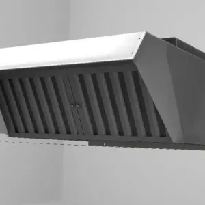 CAMPANA DE CONDENSACIÓN 900 M3/H PARA HORNOS ELÉCTRICOS CHCM CHEFMATE MBM