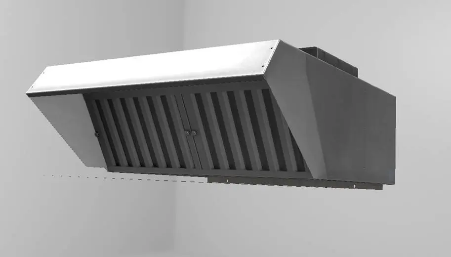 CAMPANA DE CONDENSACIÓN 900 M3/H PARA HORNOS ELÉCTRICOS CHCM CHEFMATE MBM