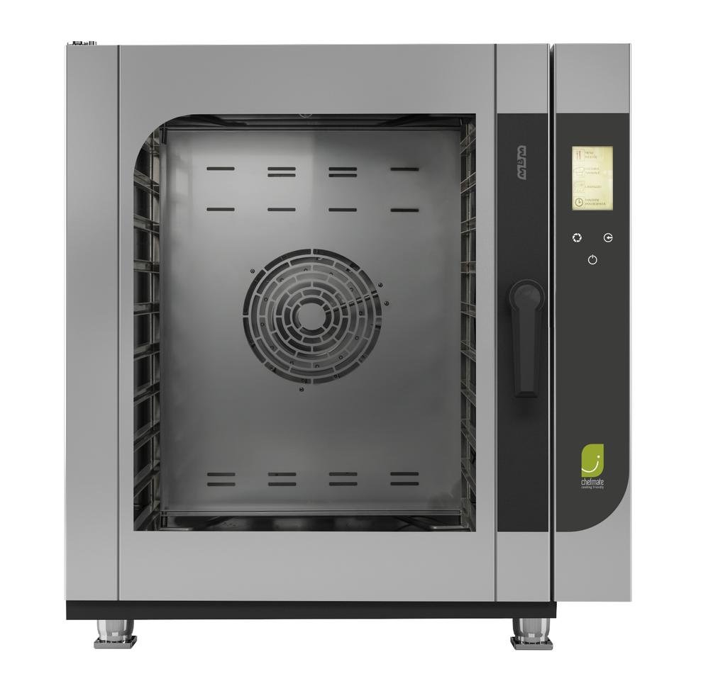 Horno Eléctrico Mixto Full Touch 10 Bandejas Con Control De Humedad Y Lavado Automático CHEFMATE MBM CMFE10-HUWU