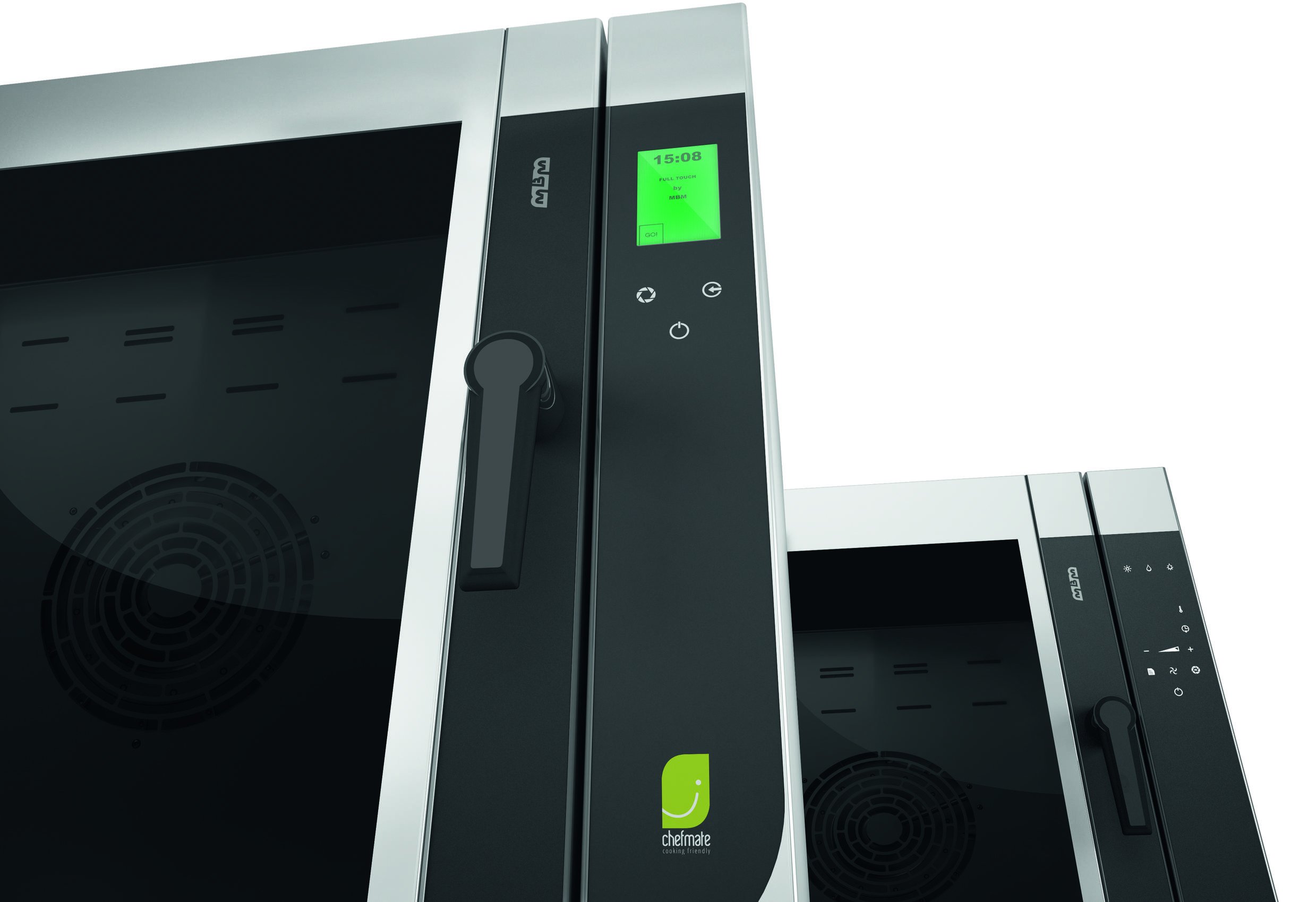 Horno A Gas Mixto Full Touch 10 Bandejas Con Control De Humedad Y Lavado Automático CHEFMATE MBM CMFG10-HUWU