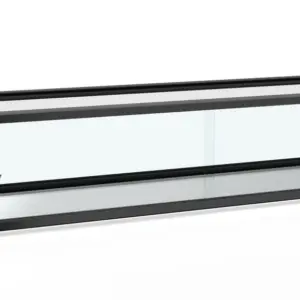 VITRINA NEUTRA EXPOSITORA 1 PISO SIN BASE 920X330X215H MM LÍNEA PEKÍN XCZ-51L