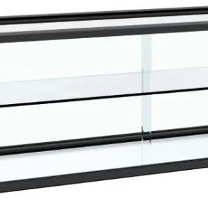 VITRINA NEUTRA EXPOSITORA 1 PISO SIN BASE 920X330X215H MM LÍNEA PEKÍN XCZ-51L