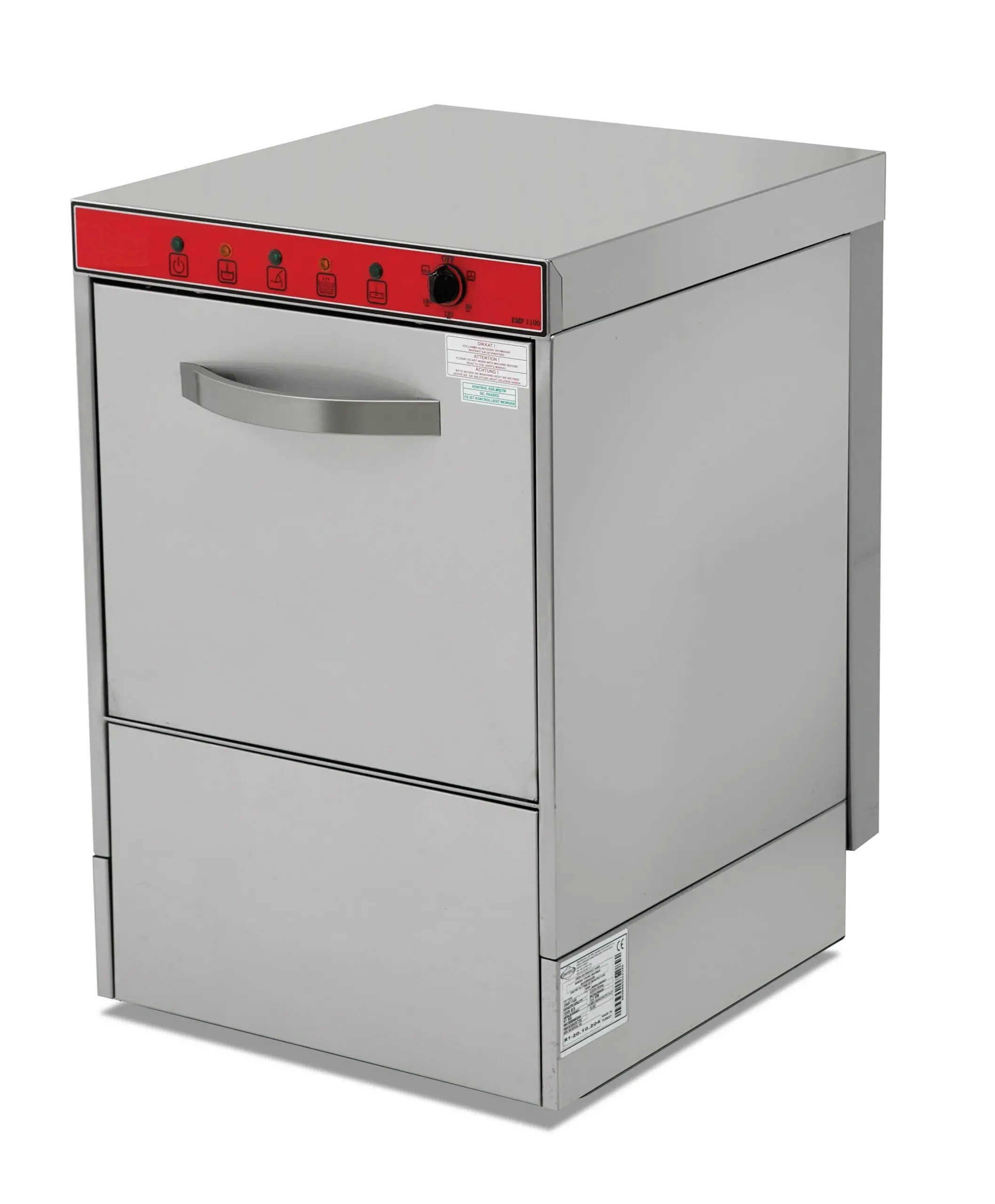 Lavavasos industrial Profesional de Cesta de 40x40cm EMP1100-1P