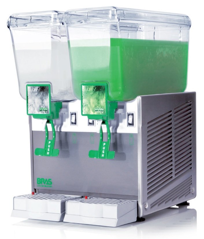 Dispensador y Enfriador de Bebidas con Depósitos de 8 Litros Línea MILÁN  JOLLY8