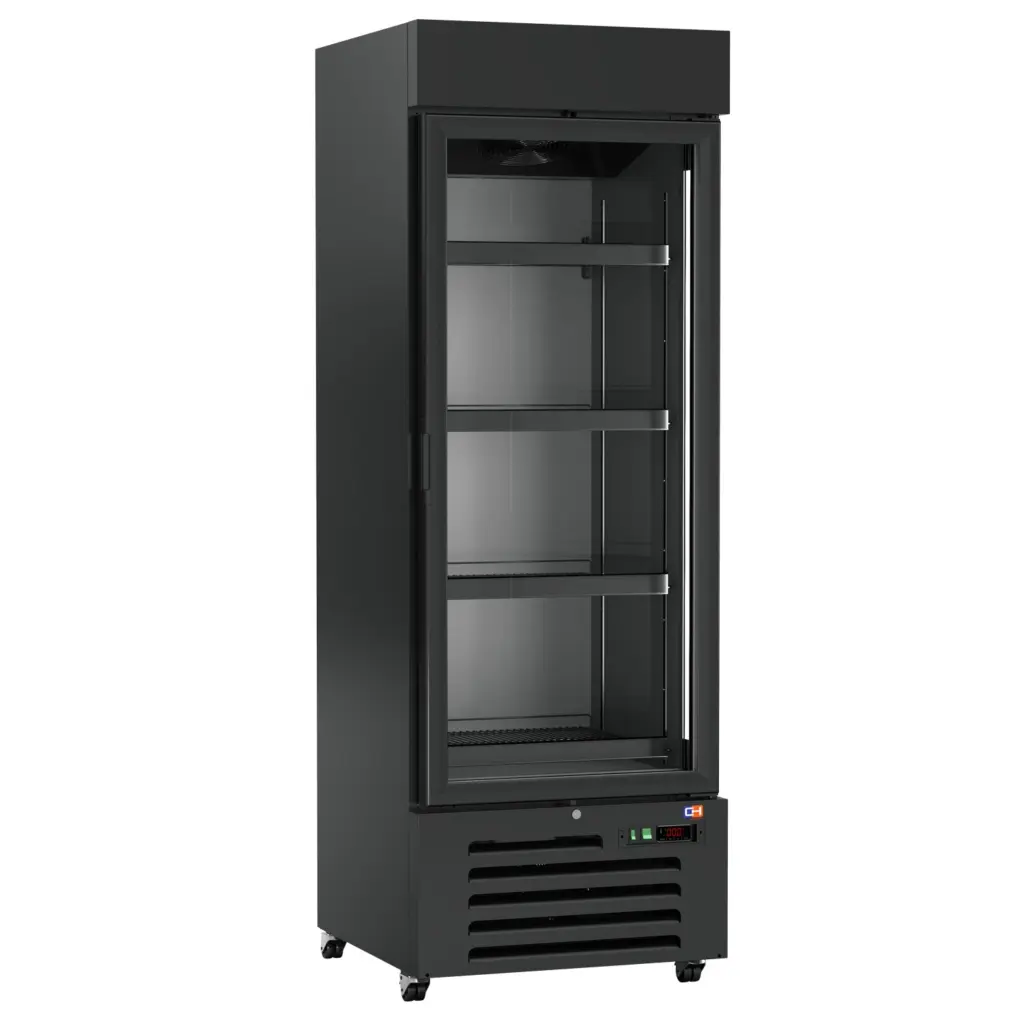 Mesa Refrigerada Compacta Preparación Encimera Granito y Expositor ingredientes GN1/6 910x700x895h mm Línea CORDOBA MRPGC-100E