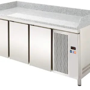 Mesa Refrigerada GN1/1 3 Puertas Preparación Encimera Granito 1792x700x850h mm Línea CORDOBA MRPG-180