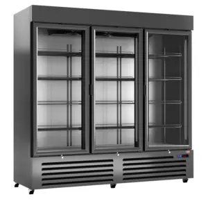 ARMARIO REFRIGERADO SUPERMARKET 3 PUERTAS CRISTAL 2057X726X2025H MM LÍNEA CORDOBA ARCH-1603V