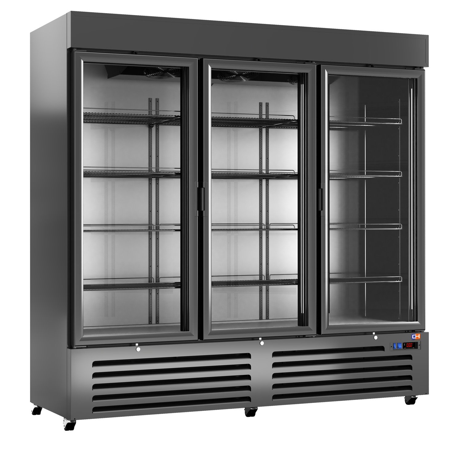 Armario Congelados Supermarket 3 Puertas Cristal 2057x726x2025h mm Línea CORDOBA ACCH-1603V