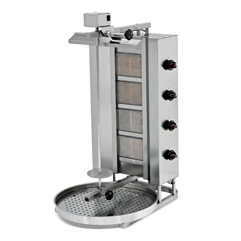 Asador Kebab 4 Quemadores Línea PEKIN GSG-950