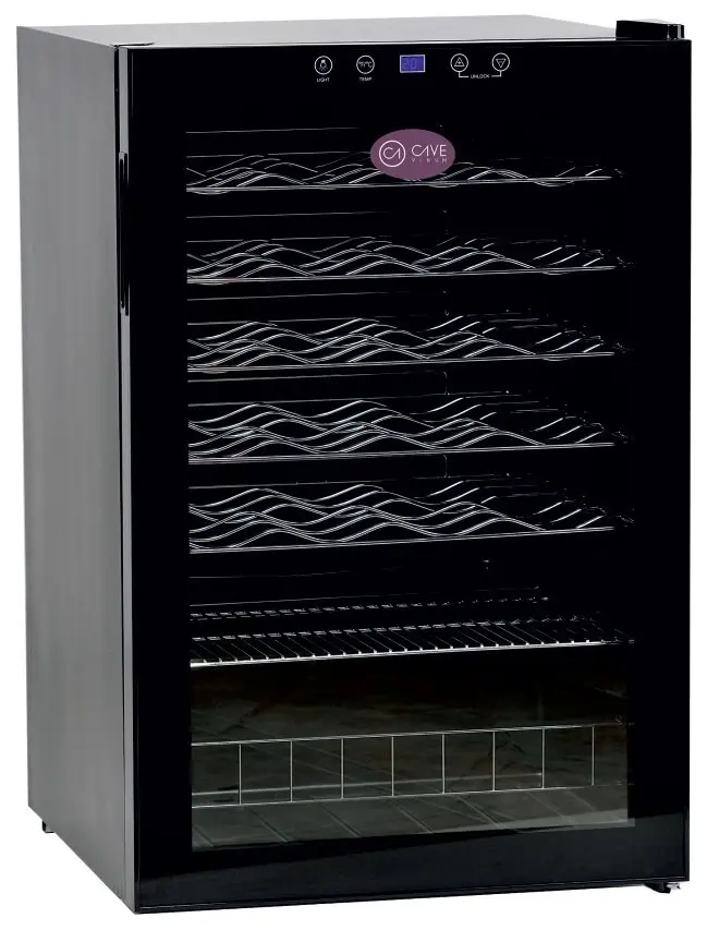 Armario de Vino de Una Temperatura con Puerta de Vidrio CV-40
